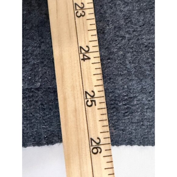 Pure Jill Wool Blend Knit Poncho Sweater XL Gray Pockets Oversized Boxy Relaxed - Picture 8 of 9